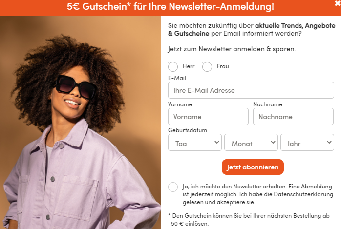 Jetzt Newsletter abonnieren und 5€ Apollo Gutschein sichern!